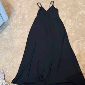 Banana republic strapping stretch maxi dress